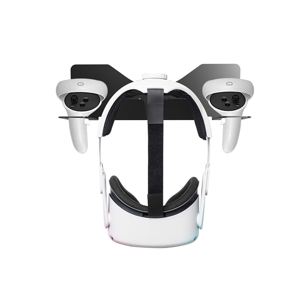 JYS-OC001 Wall Storage Bracket Mount for Oculus Quest 2 for PS VR Glasses Metal Hook for VR Headset Controller