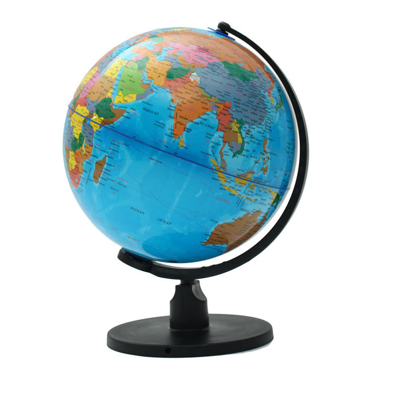 

25cm Rotating World Earth Globe Atlas Map Geography Education Xmas Gift