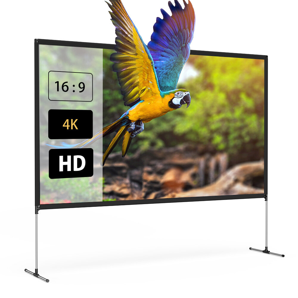 best price,blitzwolf,bw,vs6,100inch,projector,screen,with,stable,stand,eu,coupon,price,discount