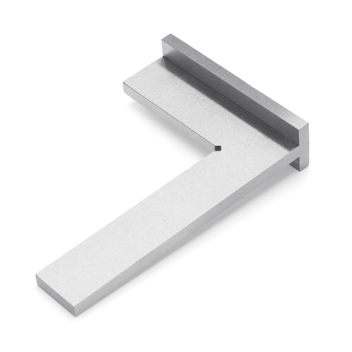 100x70mm DIN875-2 Angle Corner Square Ruler 90 Degree Wide Base Gauge Woodworking Tool