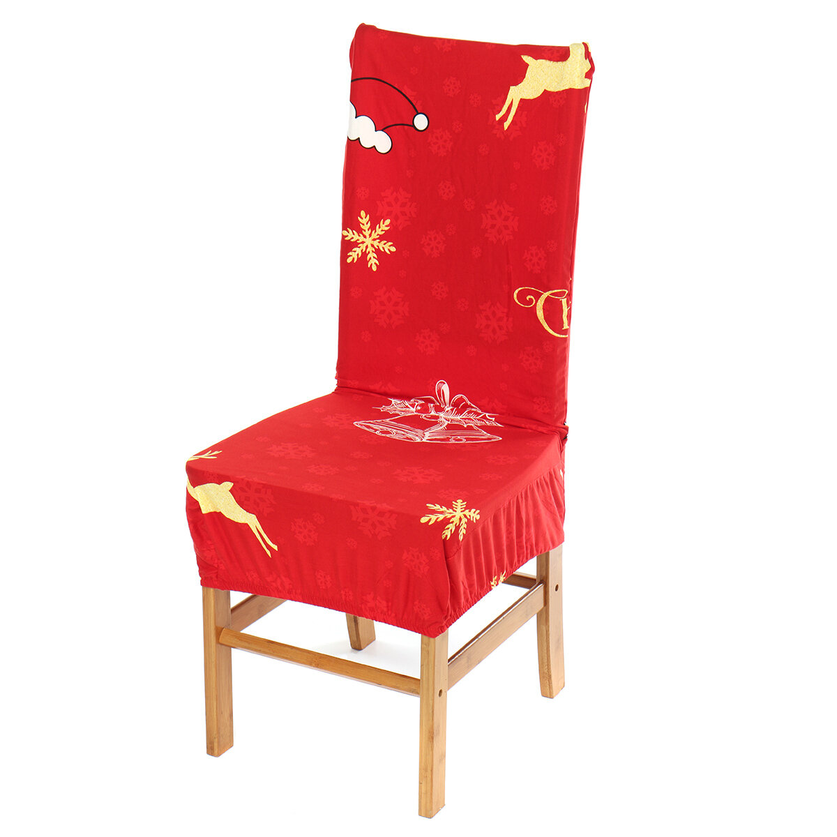 Christmas Style Universal Stretch Chair Cover Christmas Decoration Essentials Simple Modern Household Stool Cover