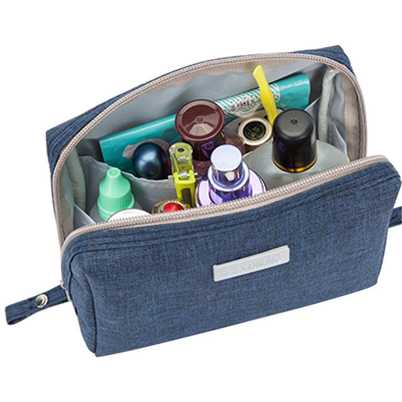 IPRee® حقيبة تجميل محمولة ومقاومة للماء للنساء ، منظم تخزين مستحضرات التجميل ومستلزمات الحمامات الشخصية للسفر.