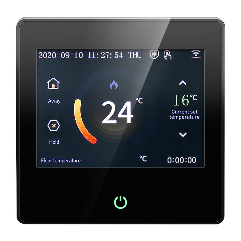 ME102H Tuya WiFi Smart LCD Touch Screen Thermostat Heating Temperature Controller Works with Alexa Google Home