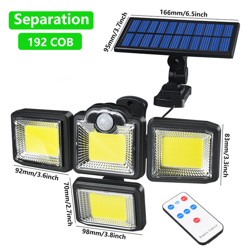 best price,solar,led,light,outdoor,head,motion,sensor,angle,wall,lamp,discount