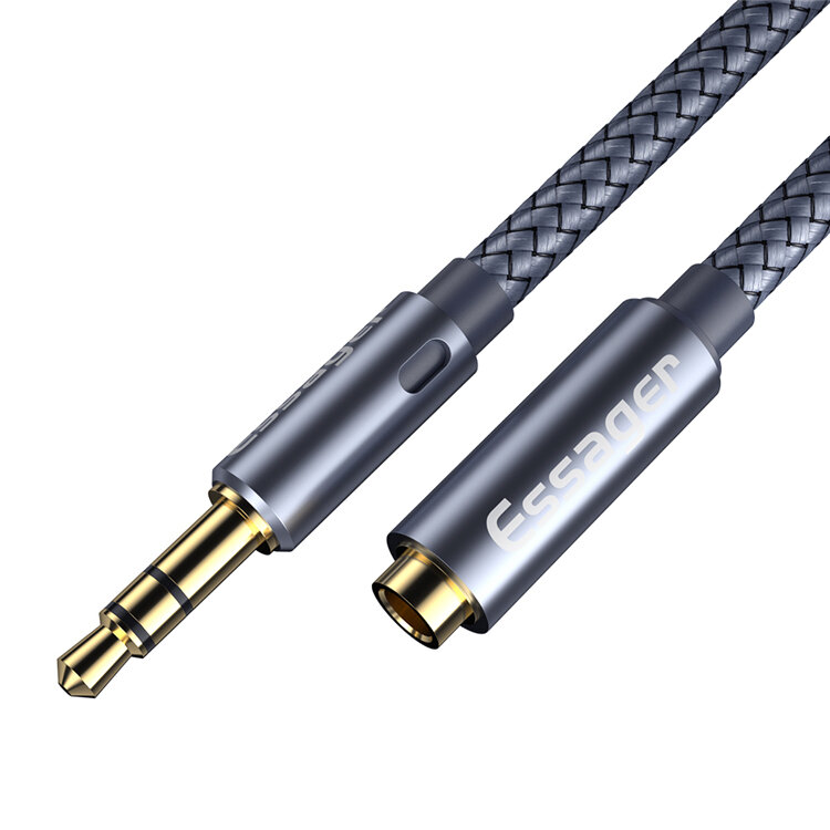 

Essager 3,5 мм аудиоразъем Aux кабель от мужчины к мужчине кабель для передачи данных для динамика ноутбука Авто MP3 мед
