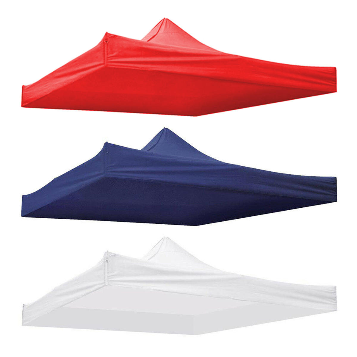 ançais: Toit de remplacement étanche de 9,5x9,5 pieds pour tente de patio ou gazebo avec protection UV en tissu 420D.