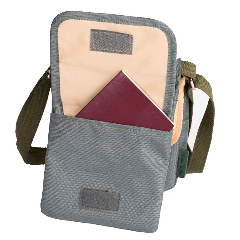 Oxford Shoulder Bag Vodotěsný Multifunkční Passport Pack Přenosný telefonní taška Camping Travel Pouch