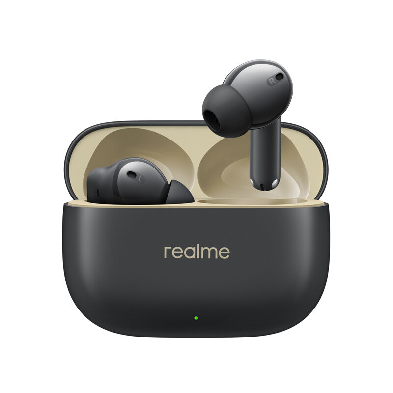 

Realme Buds T300 TWS Earbuds bluetooth 5.3 Earphone 30dB Active Noise Cancelling 12.4mm Dynamic Bass Driver Low Latency