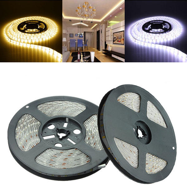 5M SMD 5630 300LED Strip Light Waterproof IP65 Felxible Lamp for Indoor Home Decor DC12V