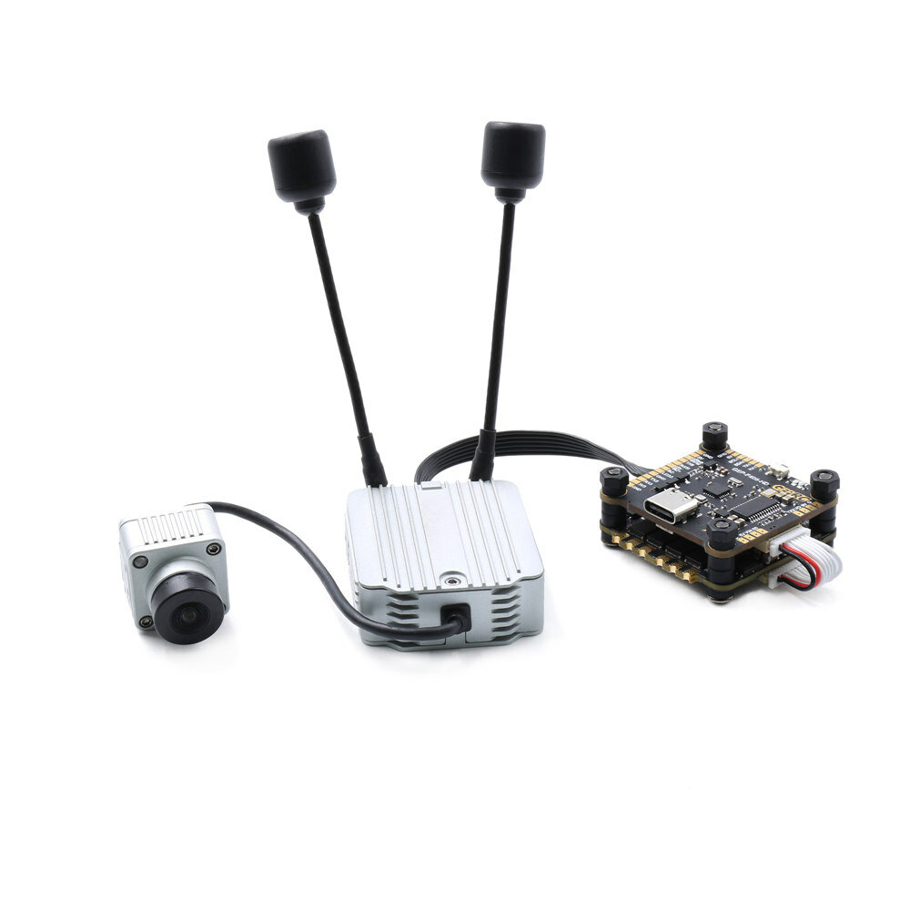 

30.5x30.5mm Geprc Span F405 HD Stack F4 Flight Controller AIO OSD BEC & 50A BL_32 3-6S 4in1 ESC Built-in Current Sensor