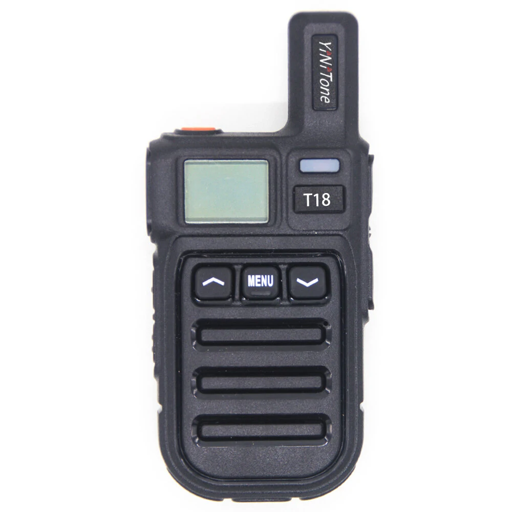 Yinitone t18 mini walkie talkie 3w 400-480mhz pmr frs two way radio