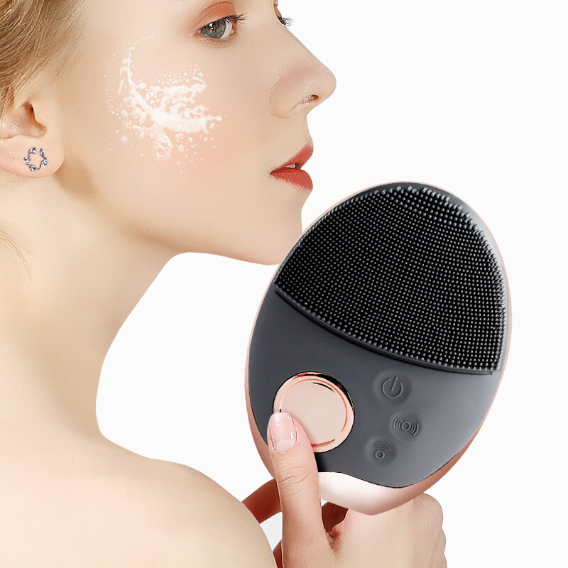 Electric Facial Cleansing Brush Wash Face Cleaning Beauty Machine Pore Cleaner Acne Remover Cleansin