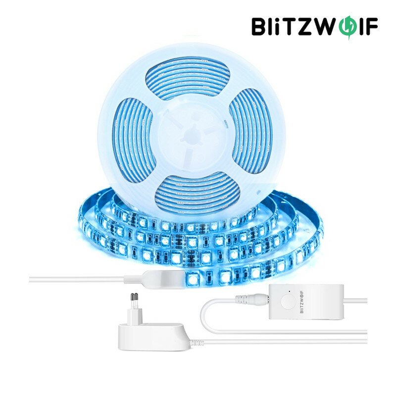 

BlitzWolf® BW-LT11 2M/5M Smart APP Control RGBW LED Light Strip Kit Work With Amazon Alexa Google Assistant Christmas De