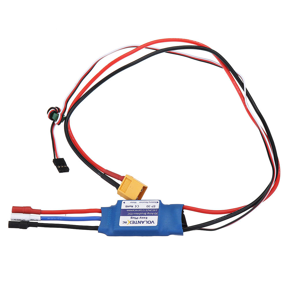 

Volantex 30A Brushless ESC With XT60 Plug Spare Part For Ranger 2000 V757-8 RC Airplane