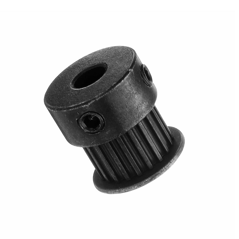 

5PCS Creality 3D® Black 2GT-20 Teeth Aluminum Timing Pulley Wheel 5mm Inner For Ender-3 3D Printer
