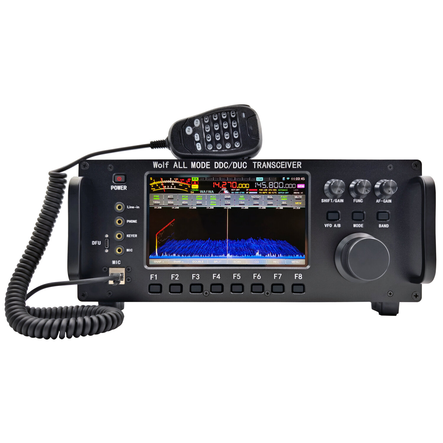 best price,20w,750mhz,wolf,all,mode,ddc/duc,transceiver,mobile,radio,discount