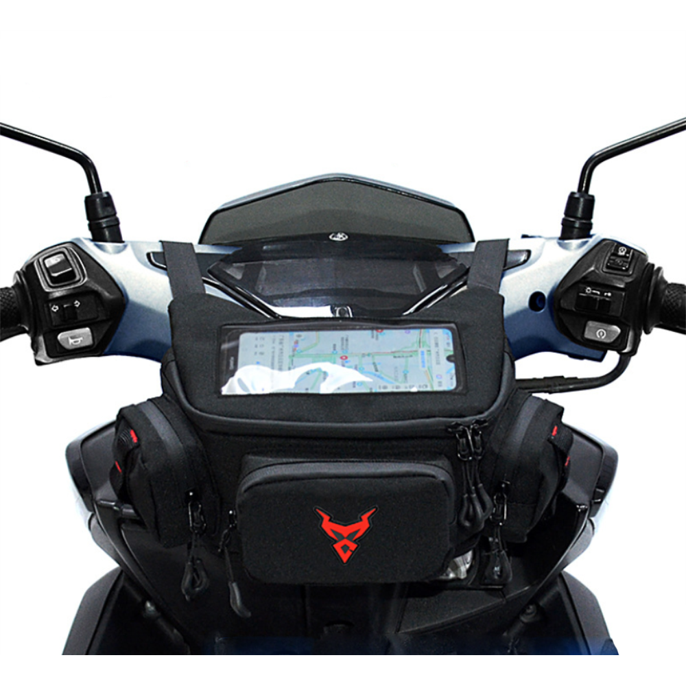 MOTOCENTRIC Touchscreen Navigatie Zichtbare motorfiets Voorste opbergtas Waterdichte Oxford stoffen 