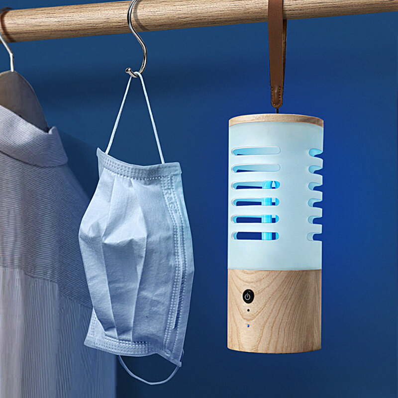 UV-ozon licht LED draagbare doden huisstofmijt lamp desinfectielamp UVC-sterilisator voor slaapkamer