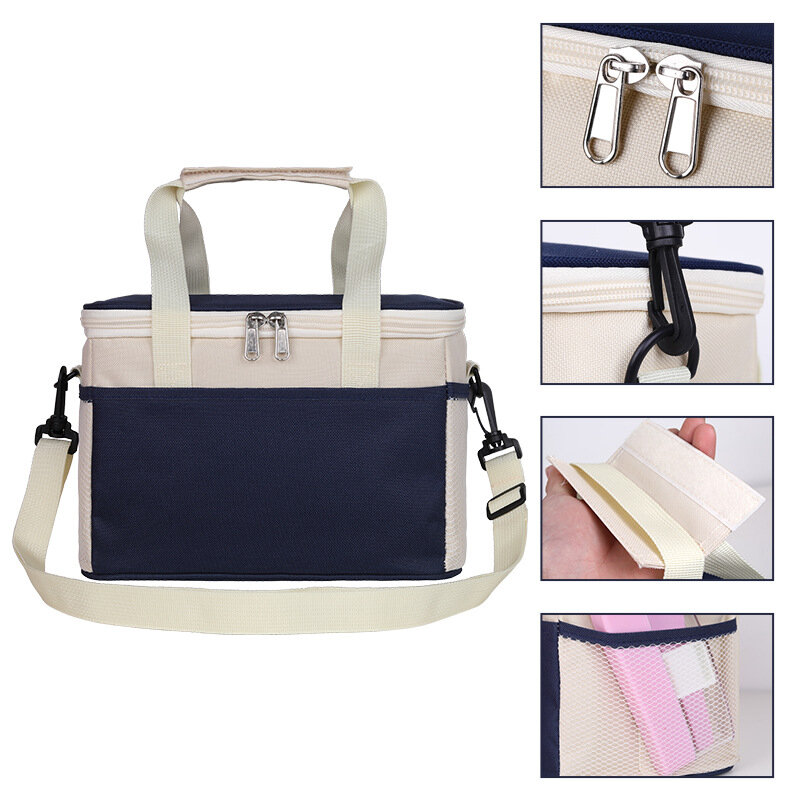 Outdoor Picnic Portable Thermal Bag Fresh Ice Bag Waterproof Thermal Lunch Box Bag