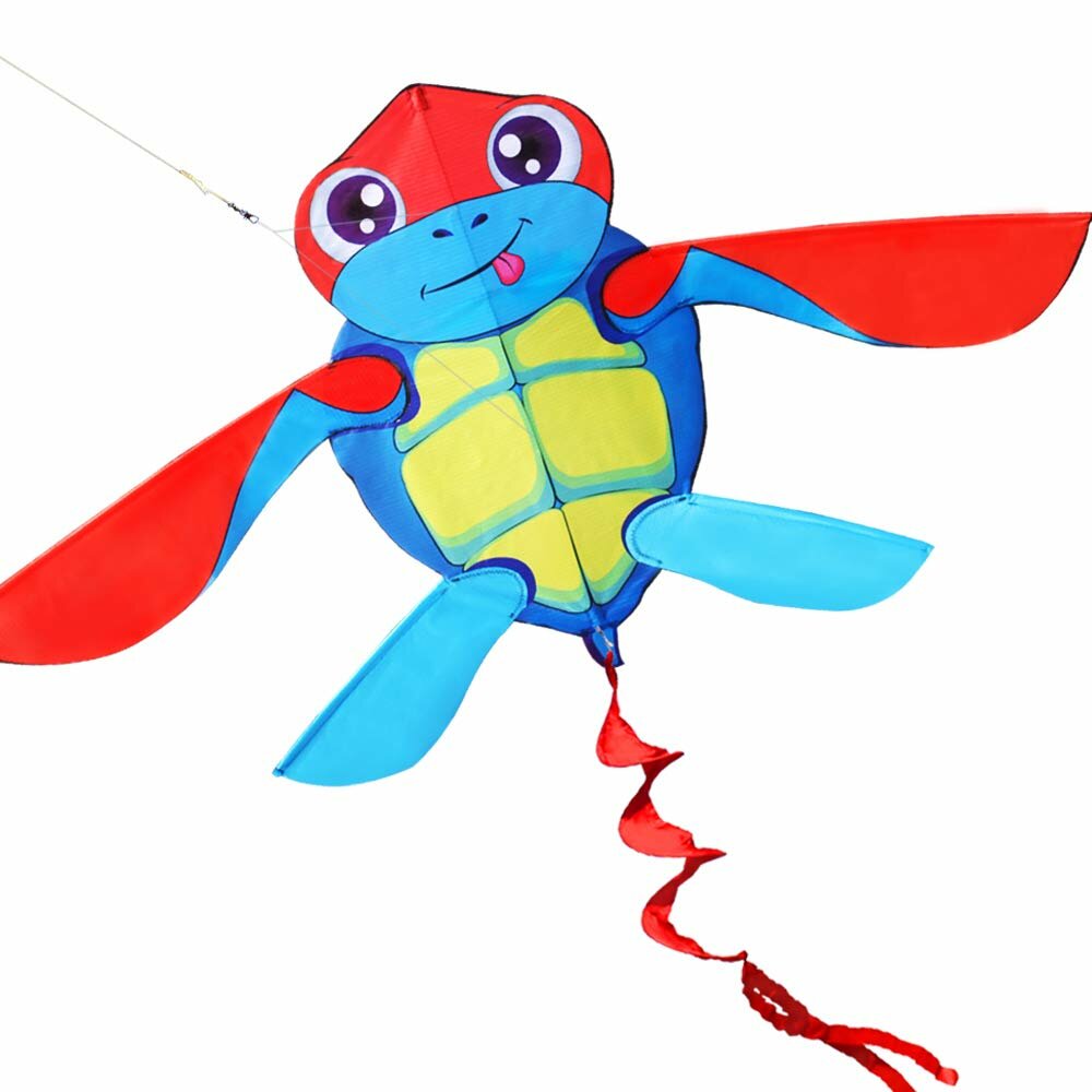 Cartoon Cute Turtles Kite Kids Adult Huge Beginner Kites Outdoor Toys Beach Park Playing with Handle 30m Line