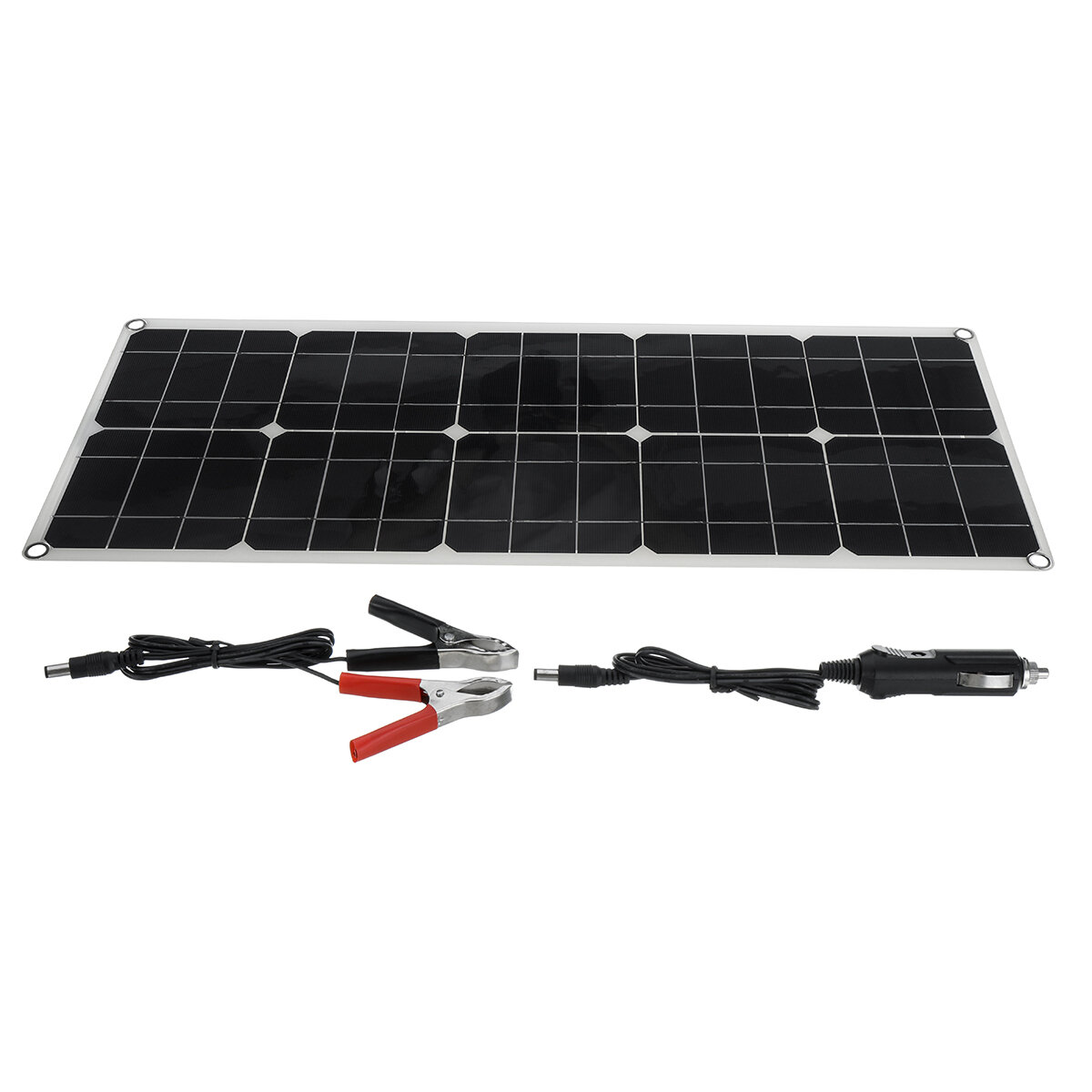 18V 5V 40W High-Efficiency Solar Panel Lightweight OutdoorPortable Single-Crystal Power Panels