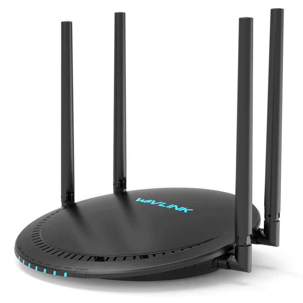 

Wavlink AC1200 Dual Band Smart Wi-Fi Router with Touchlink USB Port Gigabit WAN LAN Ports APP Control Wireless WiFi Rout