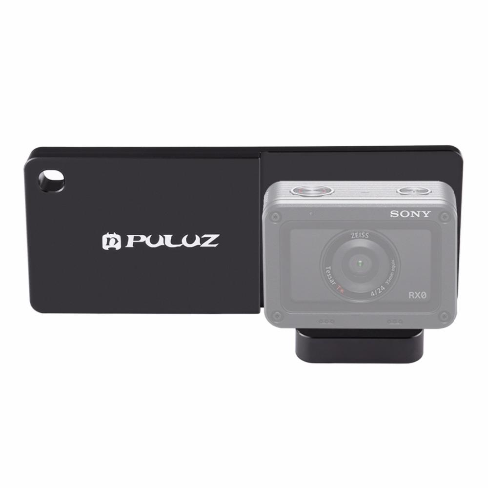 PULUZ PU314B Mobile Phone Gimbal Switch Mount Plate Adapter for Sony RX0 Handheld Gimbal Camera