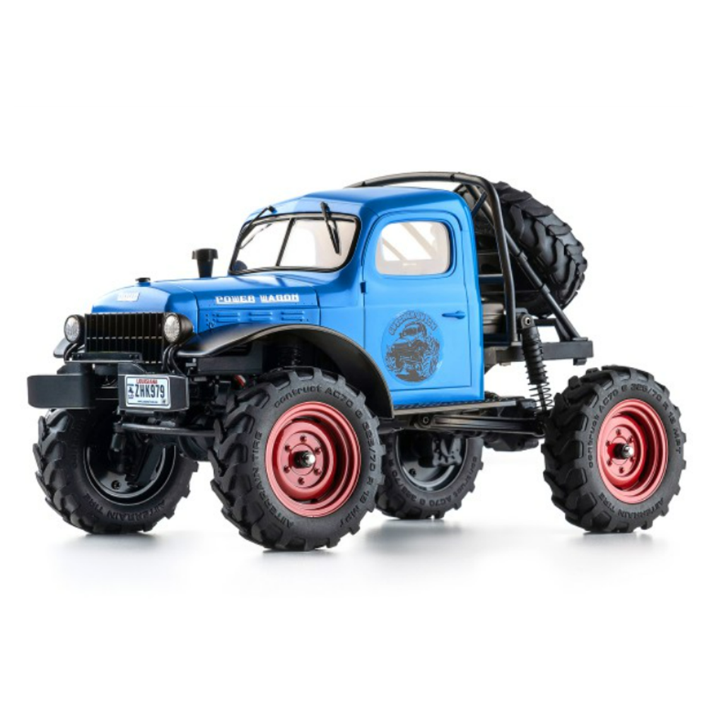 FMS FXC24 POWER WAGON RTR 12401 1/24 2.4G 4WD RC Car Crawler LED Lights Off-Road Truck Vehicles Mode
