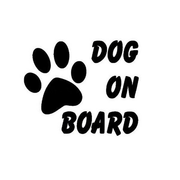 Hond Aan boord Auto Stickers Auto Truck Decal