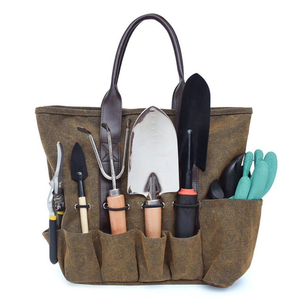 

Multi-Function Outdoor Portable Tools Handbag Adjustable Non-Slip Belt Cavans Maintenance Kit for Gardening Working Stor