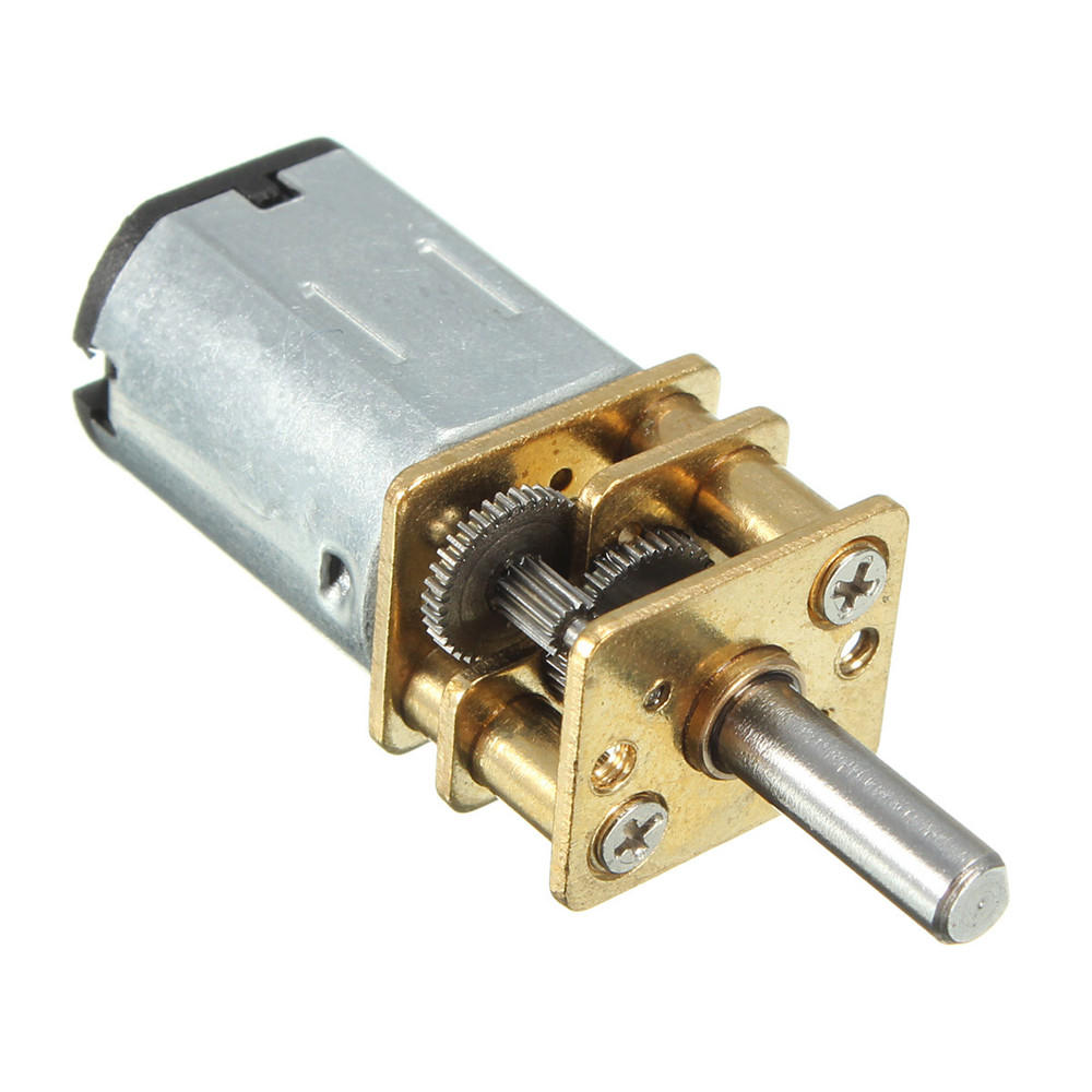 Details about   JA12-N20 Model DC 12V 100RPM Torque Gearbox Micro Gear Box Motor Silver+Gold 