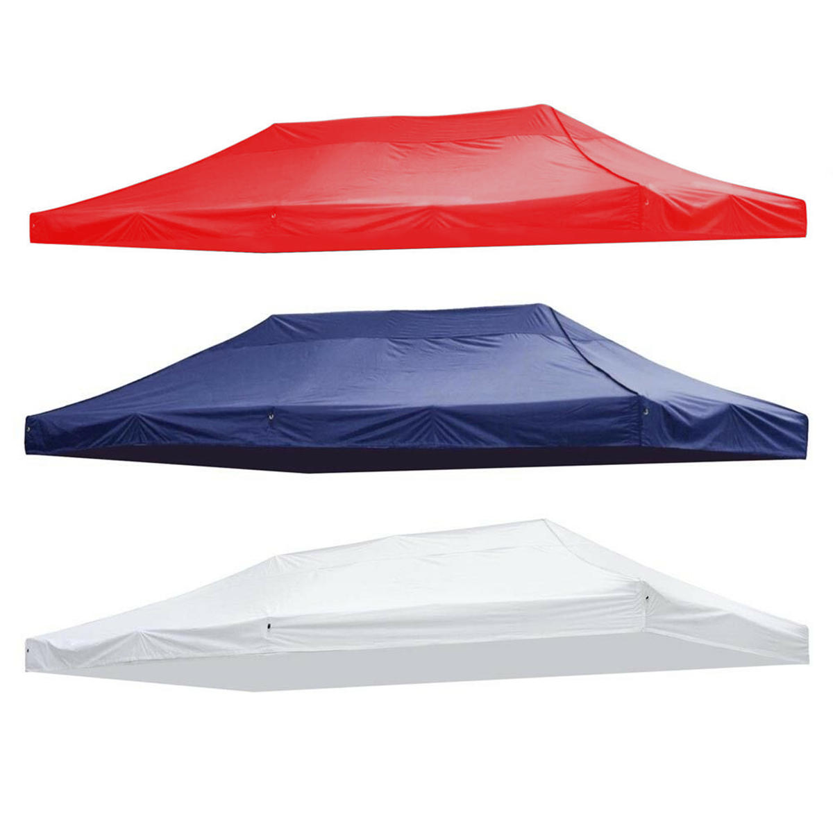 10x20ft Canopy Top Cover Vervanging Tent Patio Gazebo 420D UV Zonnebrandcrème Zonnescherm