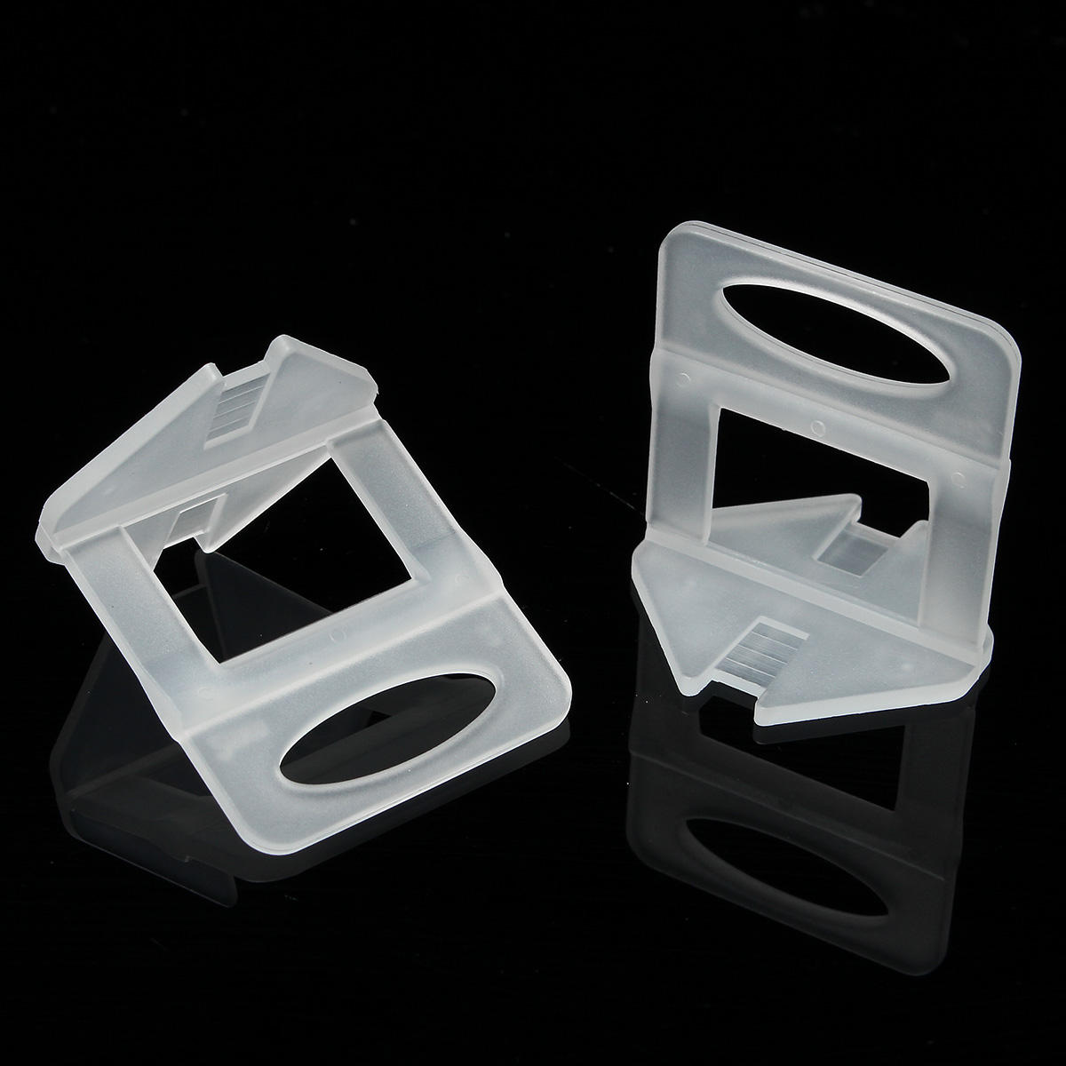 100Pcs 2mm Tile Leveling System Spacers Plastic For Home Floor