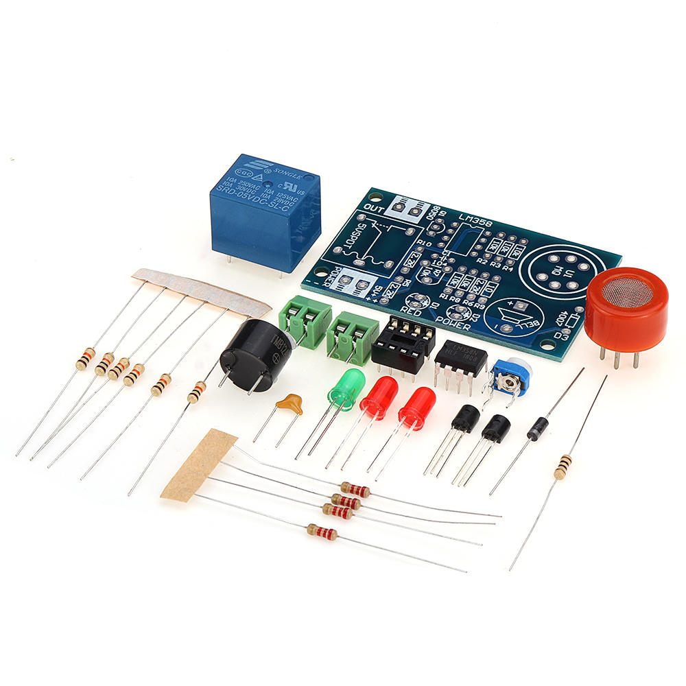 

5pcs Electronic DIY Kit MQ-3 Sensor Alcohol Detector Tester Alarm System Components Suite