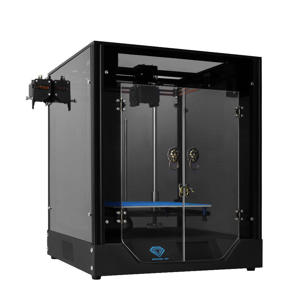 TWO TREESÂ® Sapphire Pro CoreXY DIY 3D Printer Kit 235*235*235mm Printing Size With Dual Drive BMG Extruder/X-axis&Y-axis Linear Guide/Power Resume/Filament Detect/Intelligent Leveling Funciton - Upgrade model