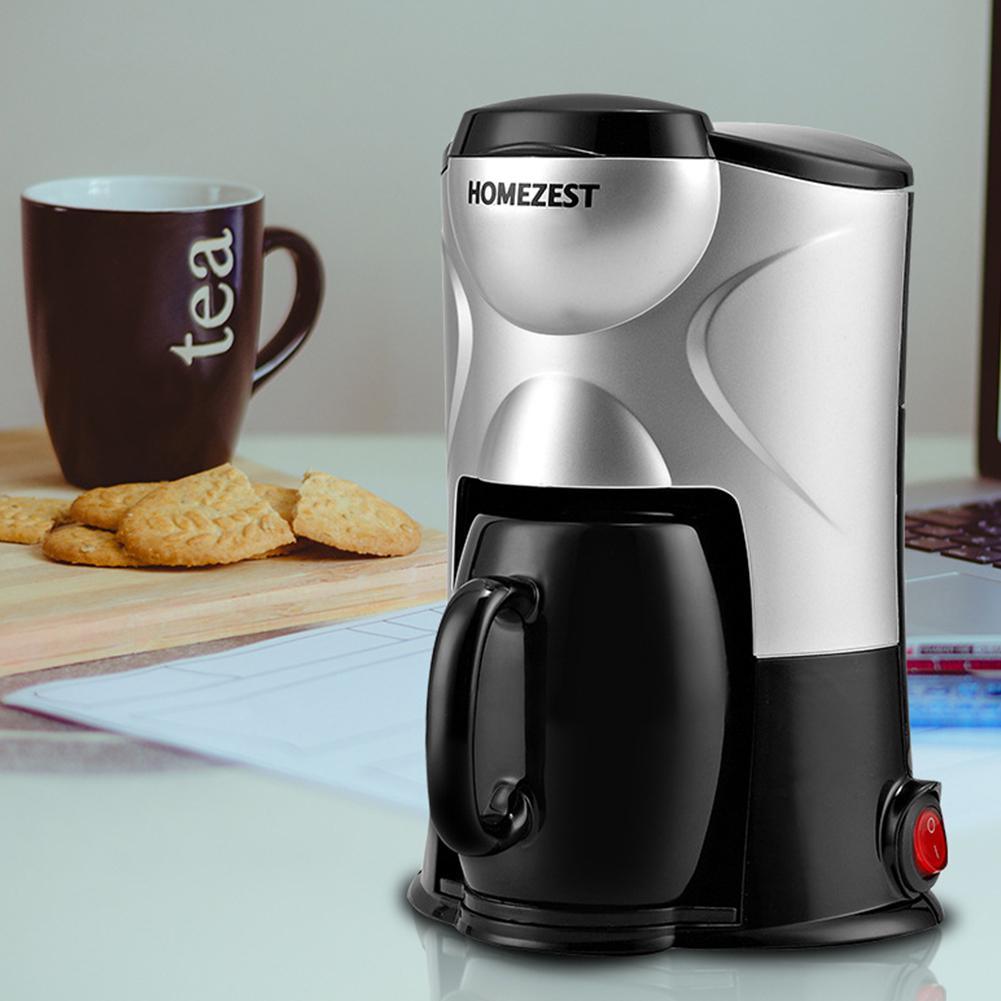HOMEZEST 801セラミックカップ220Vコーヒーマシンとポータブルホーム自動コーヒーメーカー