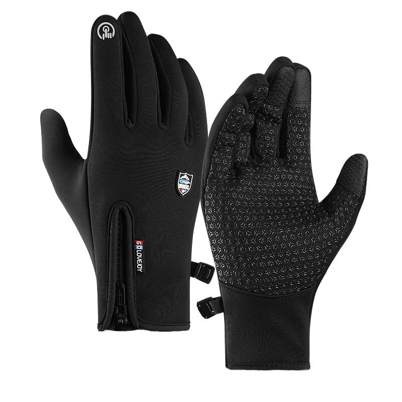 Motorcycle Riding Gloves Windproof Waterproof Touch Screen Full Finger Sports Winter Warm...