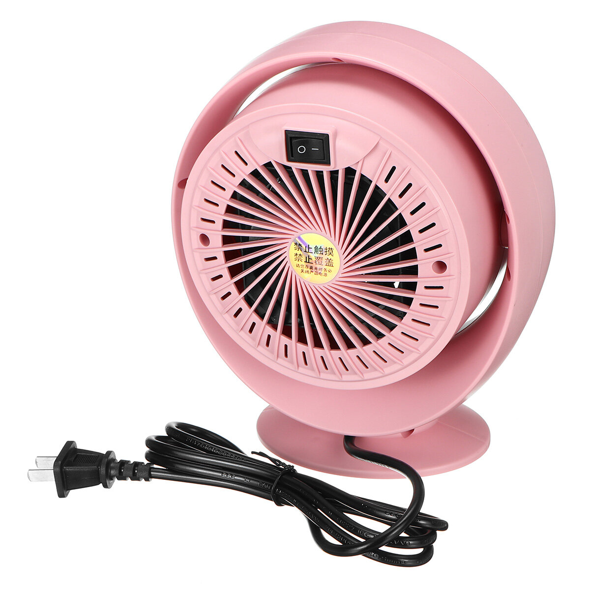 

800W Mini Electric Air Heater Portable Space PTC Ceramic Heating Fan Home Office Winter Warmer