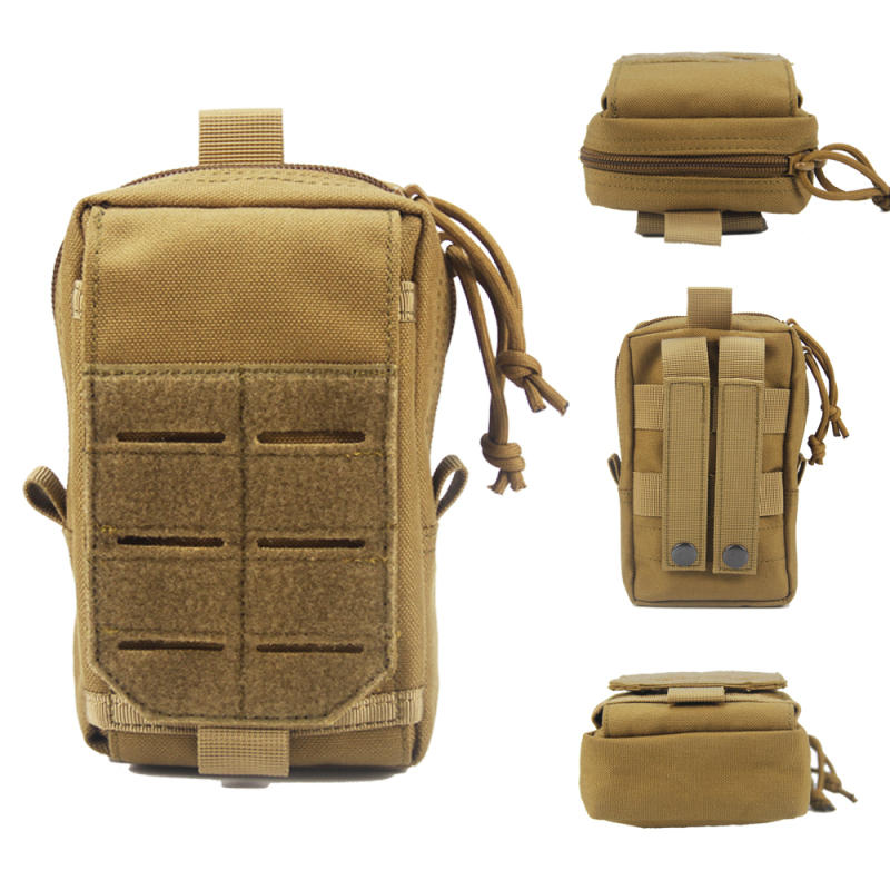 ZANLURE 7inch 1000D Nylon Tactical Bag Crossbody Bag Waist Bag