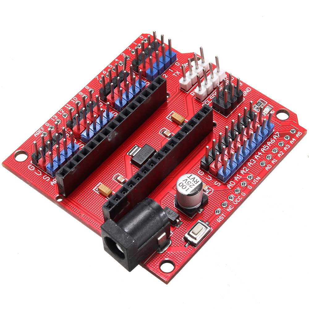 Multi Function Funduino Nano Shield Nano Sensor Expansion Board Geekcreit for Arduino products that work with official