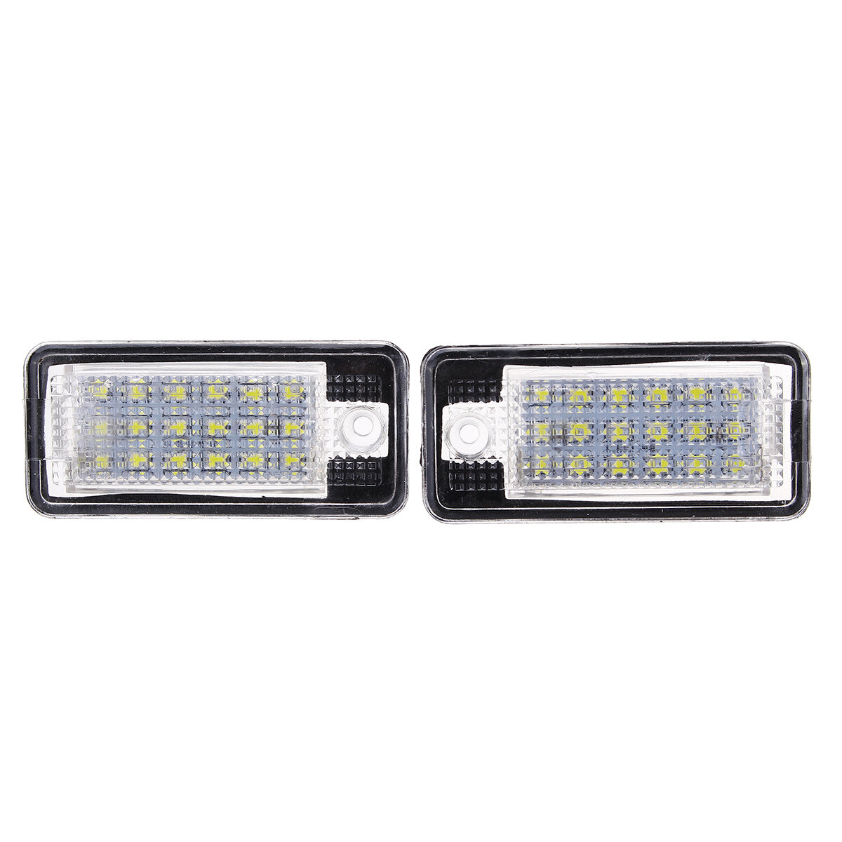 Paar 18LED Kentekenplaatverlichting CANBUS Foutloos Voor Audi A3 S3 A4 A6 S6 A5 RS4