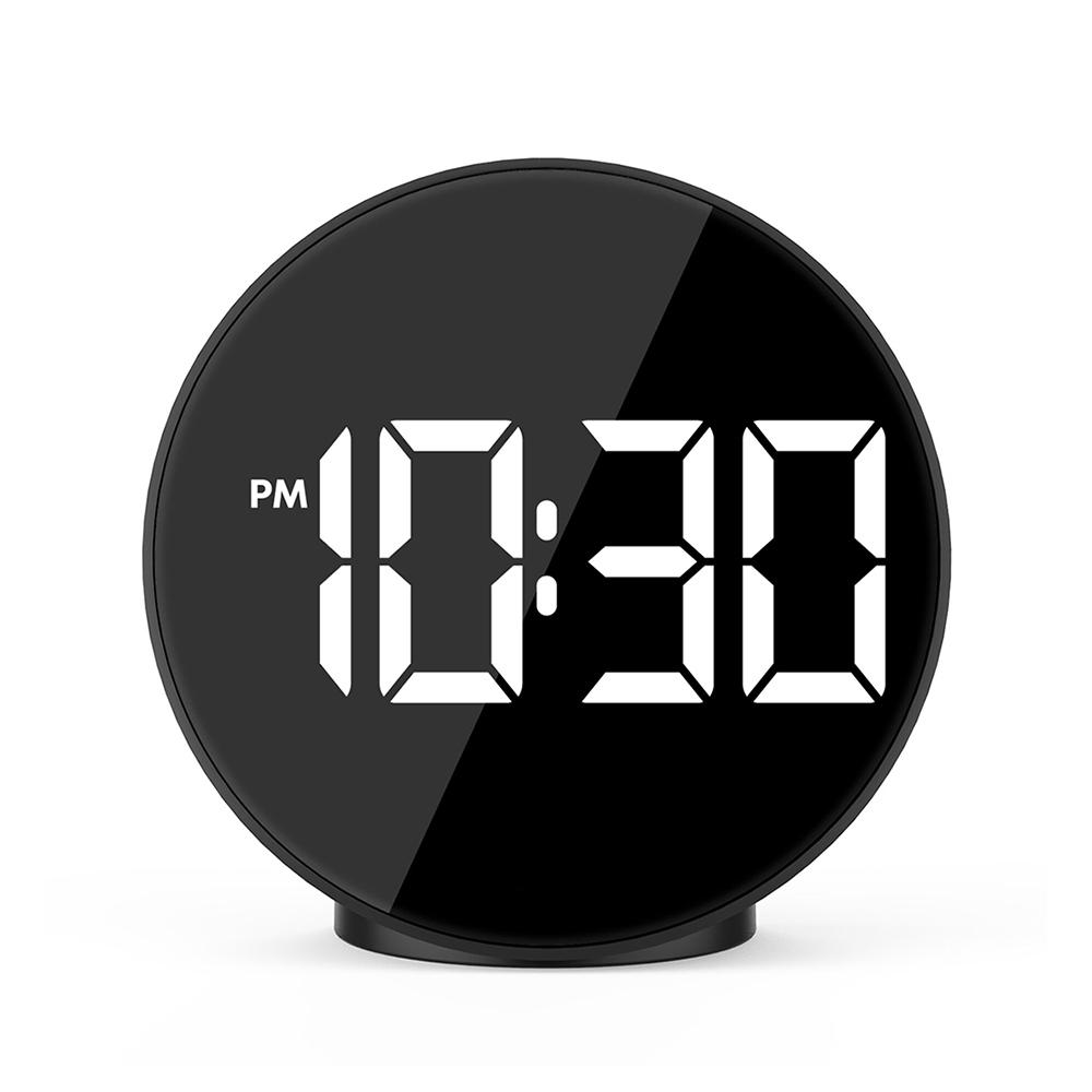 

FanJu 3209 Цифровой будильник Часы LED Голосовое управление Ночной режим Большое время Температура Домашний декор Таблиц