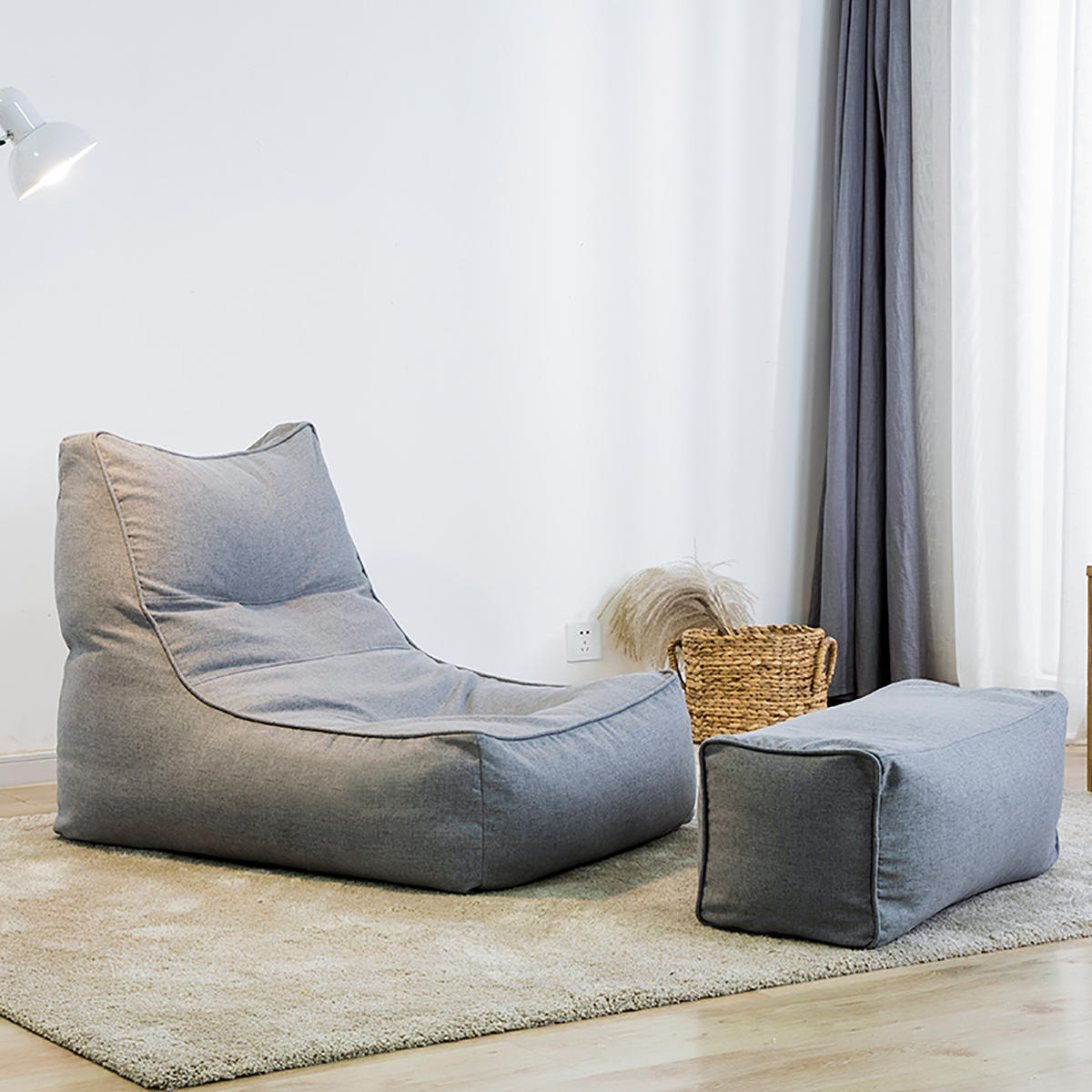

Большая фасоль Сумка Крышка и внутренняя крышка для взрослых и детей Многоцветный ленивый диван Игровое кресло-кровать