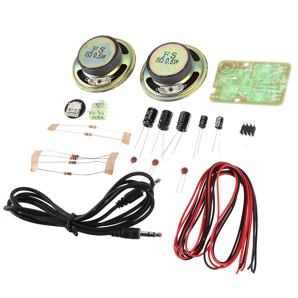 

5pcs EQKIT AMP-1 TDA2822M Power Amplifier Amplify Module DIY Kit Electronic Production forDiy Kit Electronic PCB Board