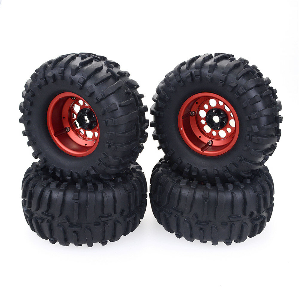 1/10 2.2Inch RC Car Wheel Tires For Redcat HPI FTX Mauler TRX4 RGT Traction Hobby Founder II Axial SCX10 II VRX Racing