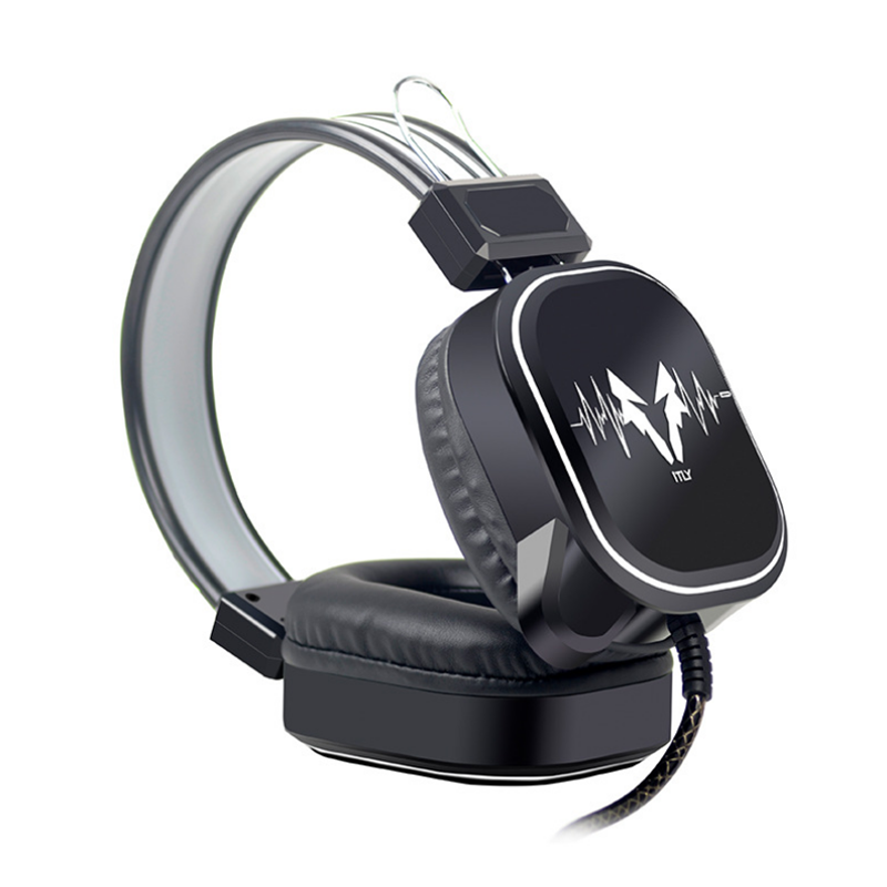 

DS-100 3.5mm Audio Light Weight Wired Omnidirectional 3D Stereo Surround Sound Gaming Headphone Heavy Bass Headset