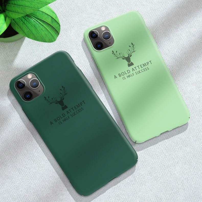 

Bakeey Deer Шаблон Противоударный Soft Резиновая Жидкость Силиконовый Защитный Чехол для iPhone 11 Pro 5.8 дюймов
