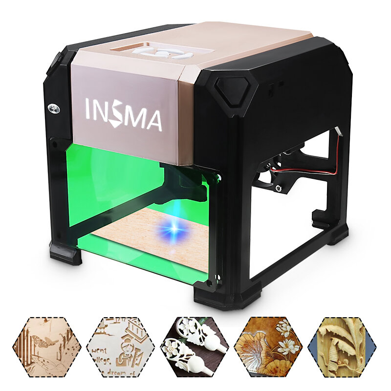 Maszyna do grawerowania INSMA K3 3000mW USB Laser Engraver za $112.53 / ~461zł