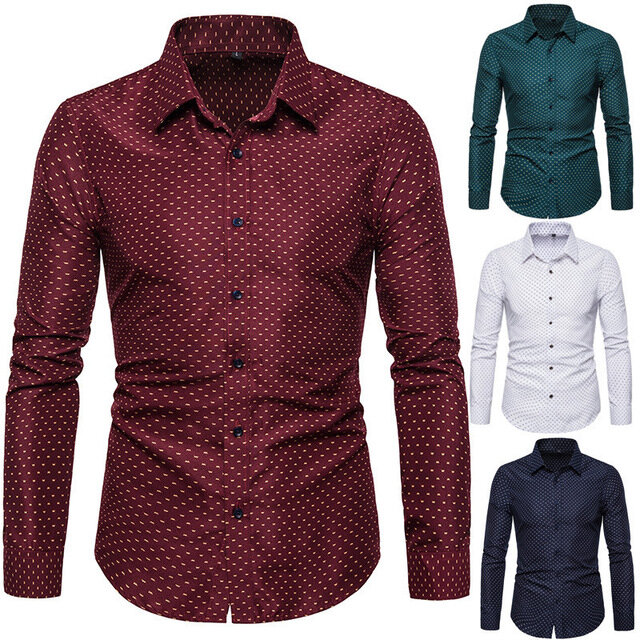 Large Size Men's Long-sleeved Thin Shirt Supply Business Shirt Men's Clothing