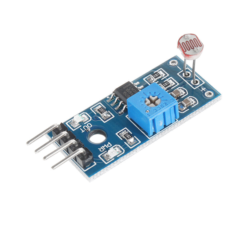 4-pins optisch gevoelige weerstand Lichtdetectie Lichtgevoelige sensormodule Geekcreit voor Arduino 